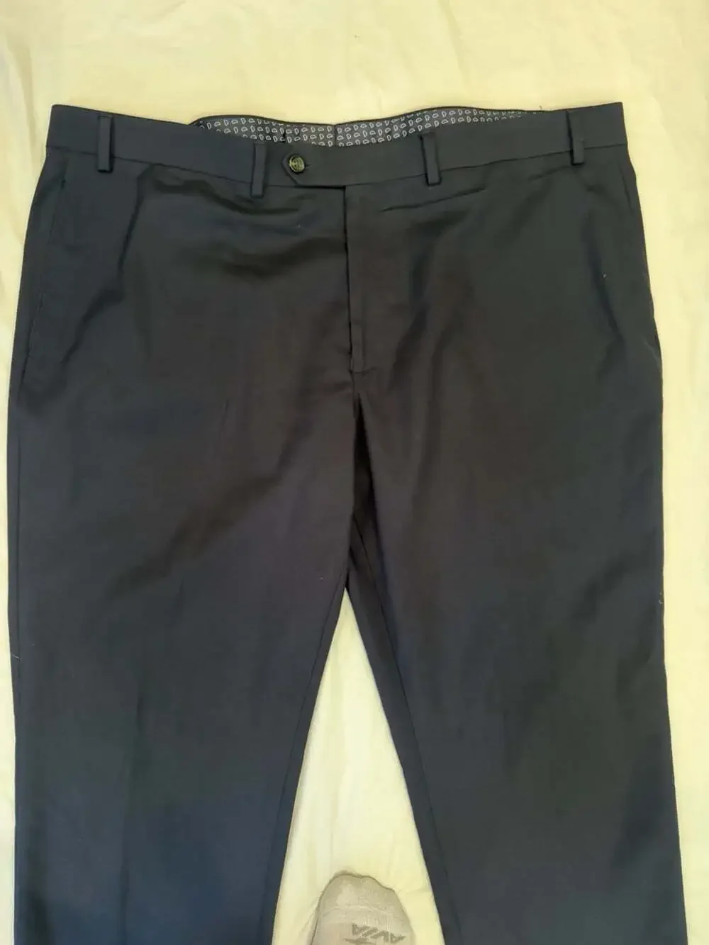Lauren Ralph Lauren Pants Men's 42x30 Navy Flat Front